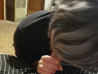 Emo Slut Strips, Grinds, andTeases Cock