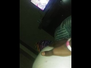 Daddy gives sissy slut some ass slaps