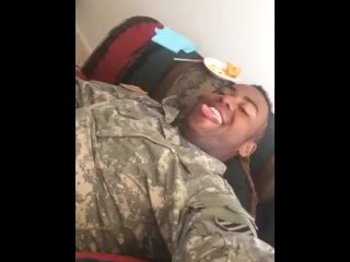 Sucking Soldiers Dick