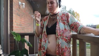 Outtake: Just for fun outtake of smoking and dancing naked on deck