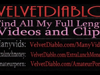 Booty Shakin' with Velvet Diablo ~ Silent ~ A Velvet Short