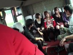 Video Japanese Sex Bus!
