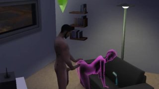 brought ghost to life with his dick sims 4