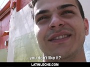 Preview 6 of LatinLeche - Hung latin straight guy has raw anal sex on camera for money