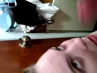 Next Whore Gets_Face Fucked Against Bathroom Door Cuk Friend_ her TX