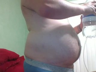 Belly Inflation with Carbonation from Soda