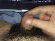 Preview 6 of Long jerk off flaccid cock try to cum soft