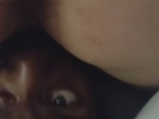 pussy eating, pov, interracial, amateur