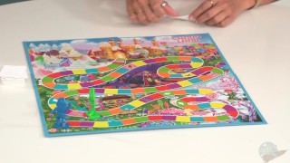 Topless Girls Playing Candy Land