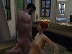 digging out big booty redhead sims 4