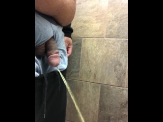 Lil Pee and Cum at Work
