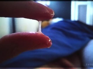 TEASER: CUM AND LUBE PLAY AFTER ORGASM