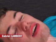Preview 1 of The shy 18 years twink Gabriel Lambert fucked wildly by Enzo Lemercier