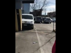 Cigar inhale in public