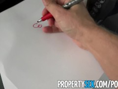 Video PropertySex - Hot petite blonde teen fucks her roommate
