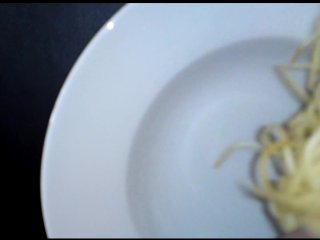 Spaghetti mit Sahne Sauce