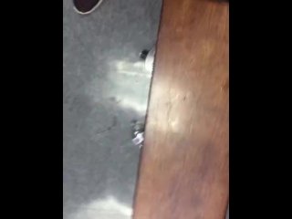 Teen jerks off in locker room almost caught
