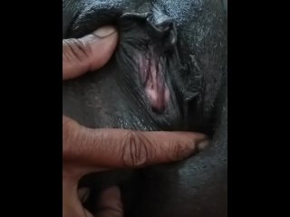 masturbation, wife, huge pussy lips, milf
