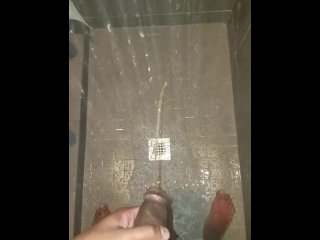 golden shower tease.