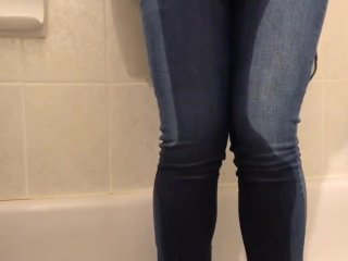 pee pants, pissing, exclusive, amateur teen