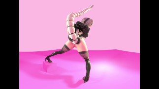 Nier Automata 2B Hardcore Anal 4K 60FPS VR [Анимация от Likkezg]