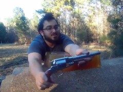 Proper Six-Gun for a Gunslinger ? - Stainless Remington 1858 Pietta Pistol