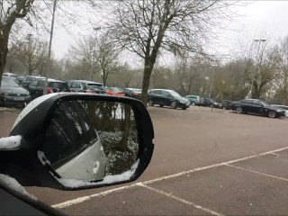 Bought me Lunch so I Sucked & Swallowed in the Car Park