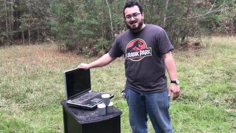 This is How to Blow Up a Computer - The Best Fun Way with AR15