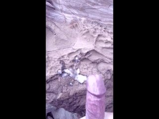 exclusive, thick cumshot, wanking, nature