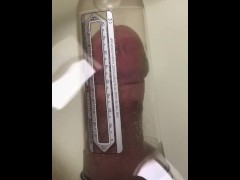 8.5" of cock in Bathmate X40