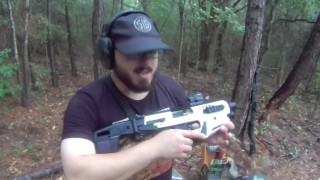 CAA Micro Roni Glock 19 Pistol Stabilizer Brace - School Shooter Reactie!!