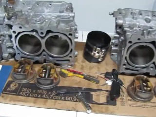 Reconstrução Subaru Impreza 2007 - Parte 2 - Cilindros De Pistão e Como Piston