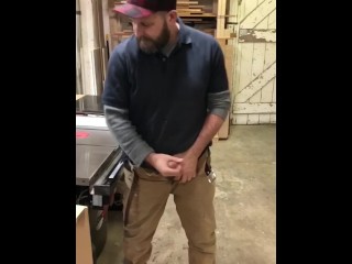 Horny  caught at Work