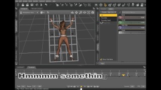 How to animate a figure in bondage