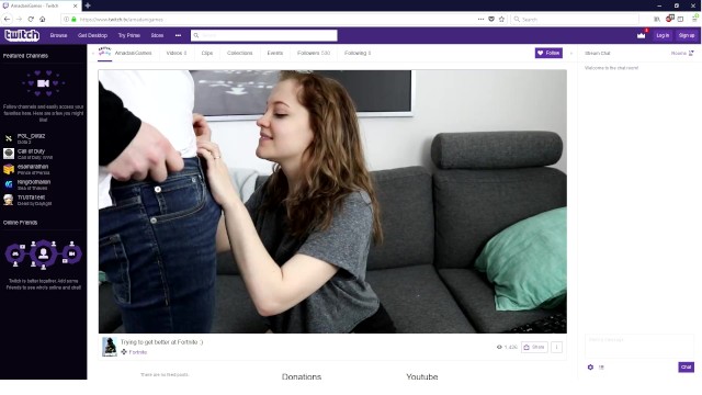 Porn twitch Twitch Porn