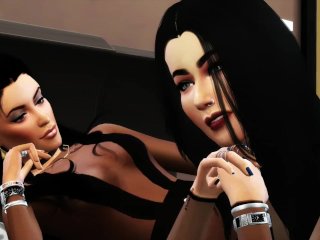 sims 4, babe, rough sex, pussy licking