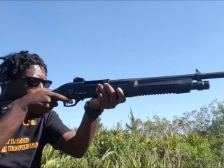 sfw, verified amateurs, 12 gauge shotgun, ebony