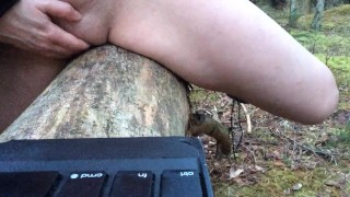 HORNY TEEN GIRL IN THE WOOD