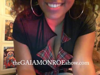 Cam Girl GAIA: SchoolgirlEd. (show 2) I Twitter: @Professor_GAIA