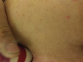 Gaping my smooth butthole open