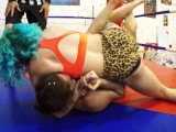 SAHARA KNITE VS AMETHYST HAMMERFIST - FEMALE WRESTLING MIXED WRESTLERS