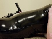 Preview 5 of Massive Bike Pump Inflation in PVC