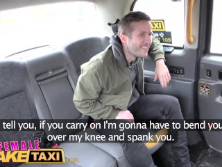 Female Fake Taxi Petite blonde gives great sex riding a strangers cock screenshot number 2