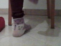 In Chucks (Red Sneakers) and Dirty Socks