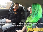 Preview 6 of Fake Driving School Wild fuck ride for tattooed busty big ass beauty
