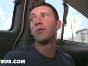Preview 1 of BAIT BUS - Straight Bait Joey Soto Goes Gay For Pay With Cole Harvey