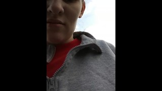 My Girlfriend Gets Fucked At The Park After Playing With My Dick