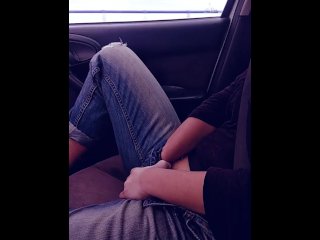 Phone clip DONT TRY THIS! Girlfriend hastwo orgasms while_boyfriend drives