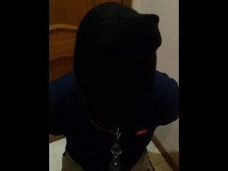 slave, kink, face slapping, russian amateur