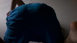 Young twink spanking his bubble butt